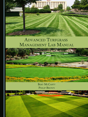 cover image of Advanced Turfgrass Management Lab Manual